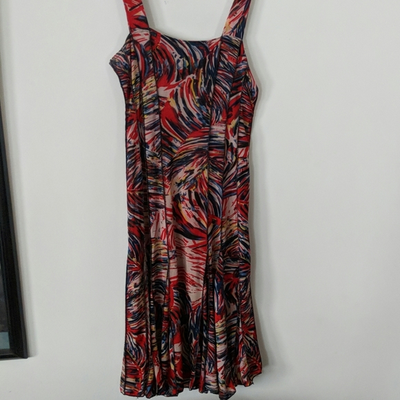 etc. Short Dress Multicolored Size L - Picture 1 of 6